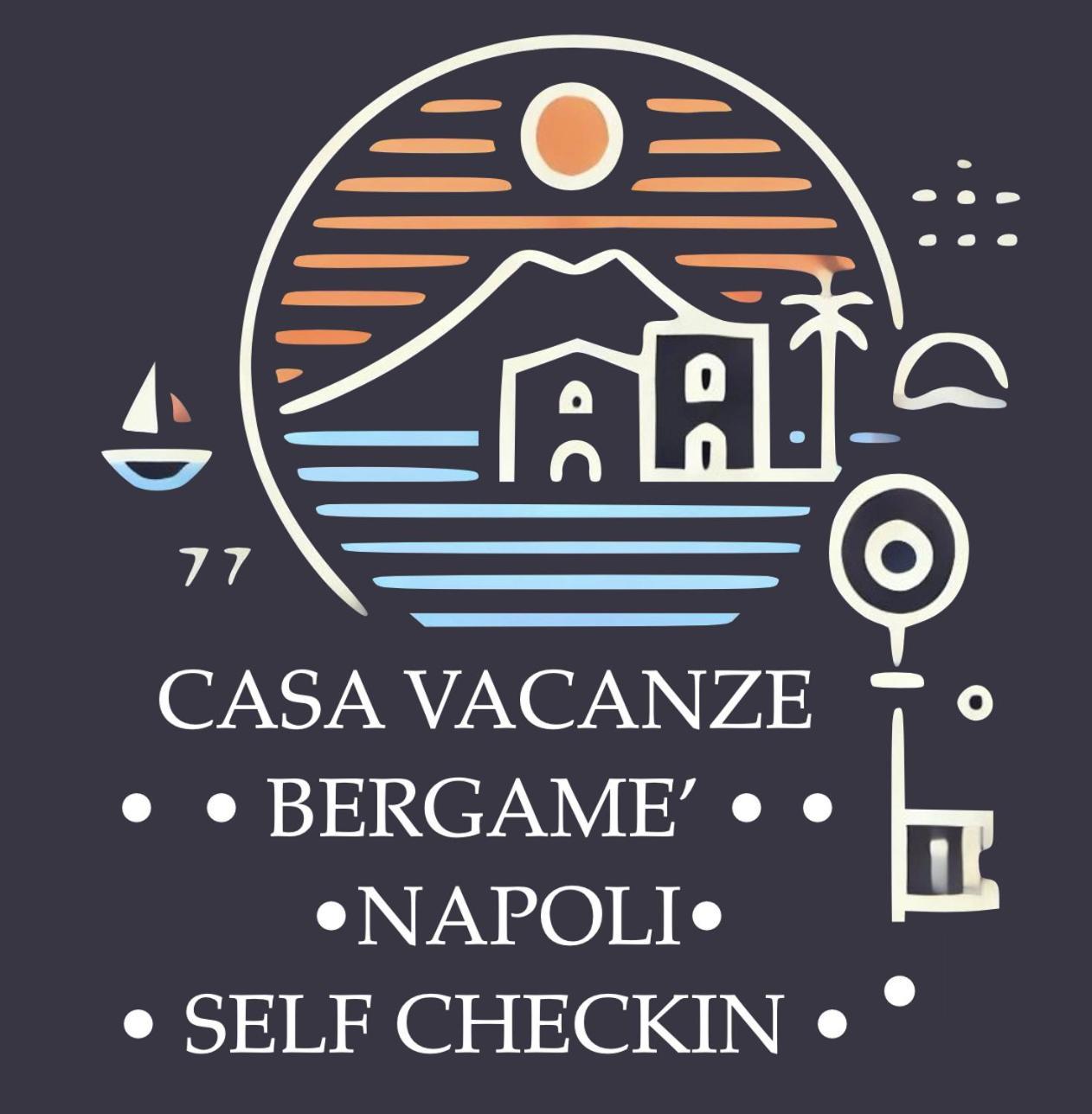 Вілла Casa Vacanze Bergame Неаполь Екстер'єр фото